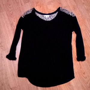 Charming Charlie leopard print shirt.